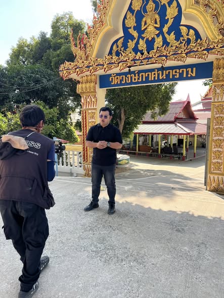 ทีมงาน NBT กาญจนบุรี เดินทางบันทึกเทปรายการธรรมสัญจร แสวงบุญ แสวงธรรม ณ วัดวงษ์ภาศนาราม อ.ไชโย จ.อ่างทอง