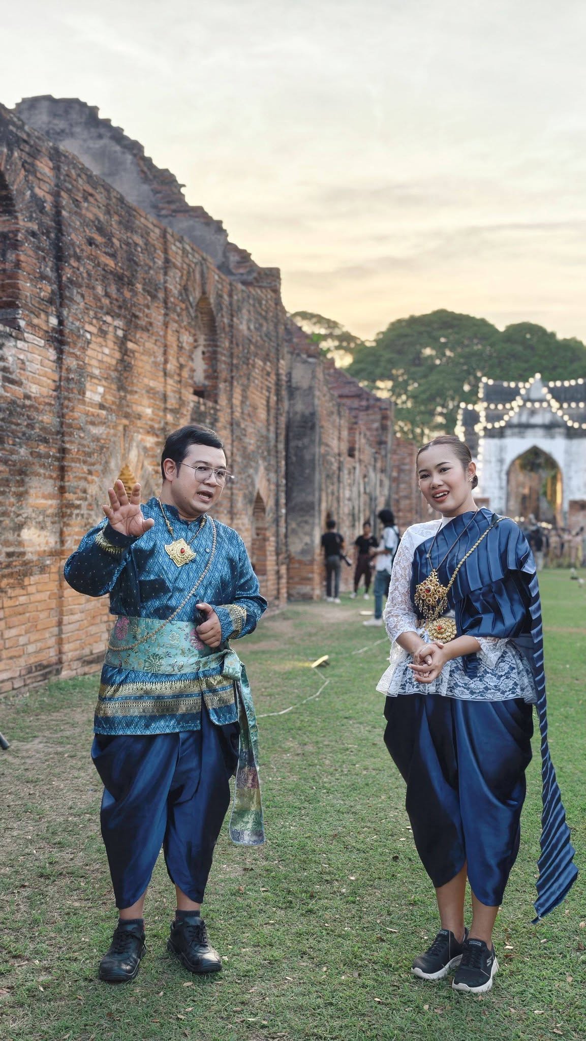 NBT กาญจนบุรี ลงพื้นที่ถ่ายทำรายการรอบภูมิภาค ผลักดัน Soft power ที่เมืองละโว้ธานี เมืองลพบุรี