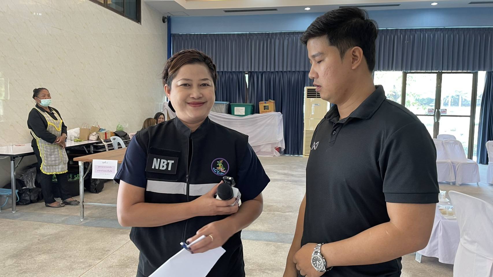 NBT กาญจนบุรี ลงพื้นที่ ตำบล หนองตากยา ตามคำเชิญ ของผู้อำนวยการโรงพยาบาลส่งเสริมสุขภาพตำบลบ้านหนองตากยา