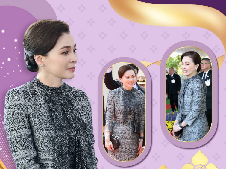 วิจิตราภรณ์ร่วมสมัย ฉลองพระองค์ชุดไทยประยุกต์แบบสากล สะท้อนอัตลักษณ์แห่งภูมิปัญญา