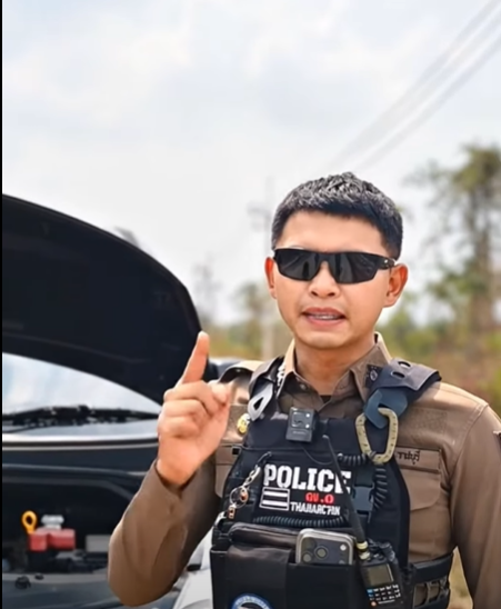 ประชาสัมพันธ์เตือนภัยจากสแกมเมอร์  ด้วยความห่วงใยจากสถานีตำรวจภูธรทุ่งหลวง