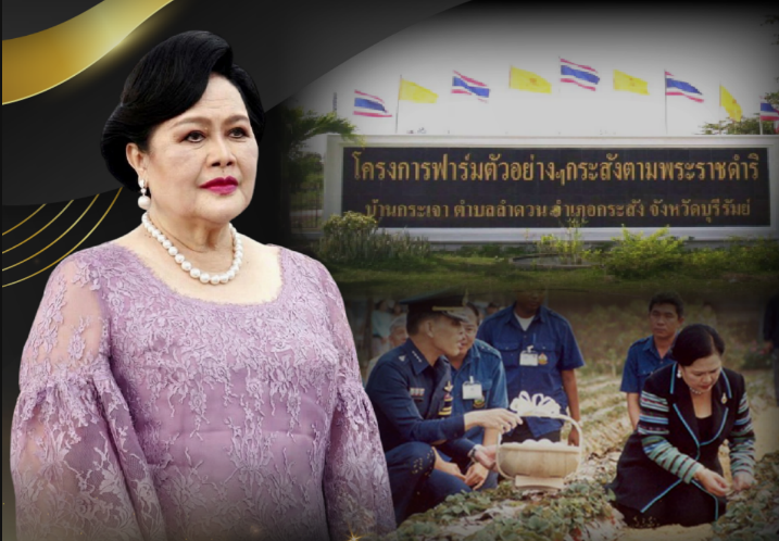 ให้พัฒนาอาชีพราษฎรให้มีความเป็นอยู่ที่ดีขึ้น โดยจัดหาแปลงตัวอย่าง จัดระบบทำฟาร์มให้ราษฎรมีงานทำ มีรายได้ และเป็นตัวอย่างการเรียนรู้ในการทำการเกษตร โดยเน้นการปลูกหม่อนเลี้ยงไหม ทำไร่นาสวนผสม และเกษตรทฤษฎีใหม่