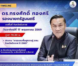 รองนายกรัฐมนตรี ลงพื้นที่ จังหวัดบึงกาฬ