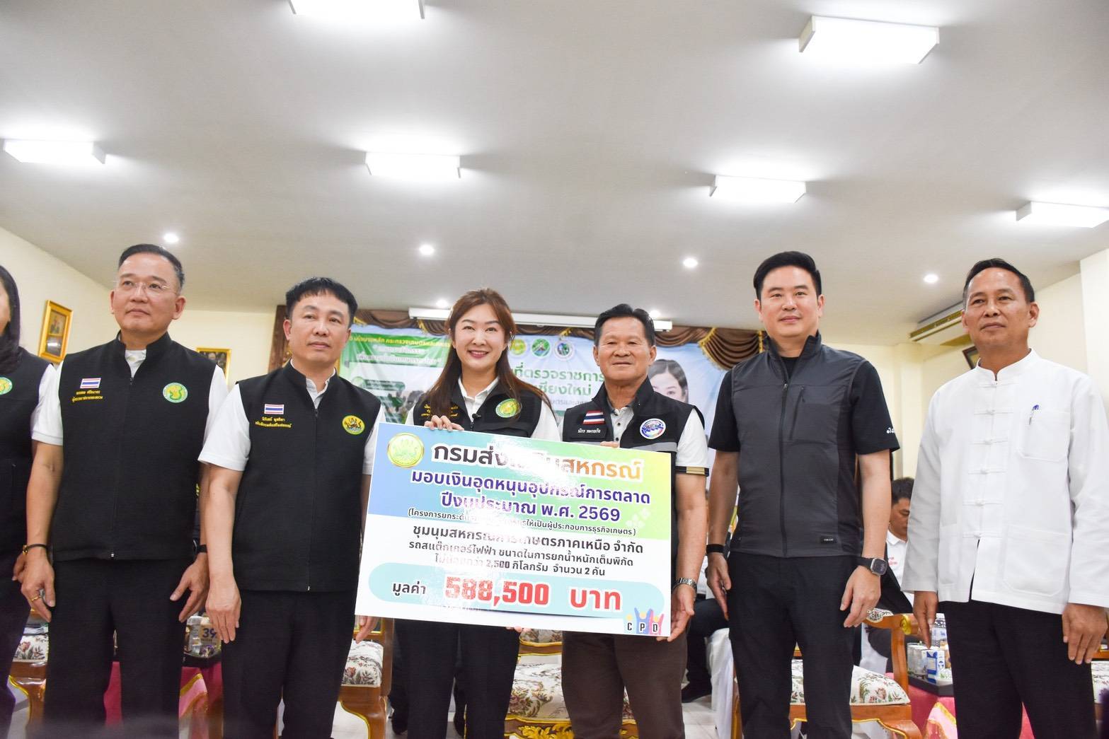 เชียงใหม่ - รมช.กษ. เน้นพัฒนาจุดเด่น น้ำนม ขยายตลาดผู้บริโภค