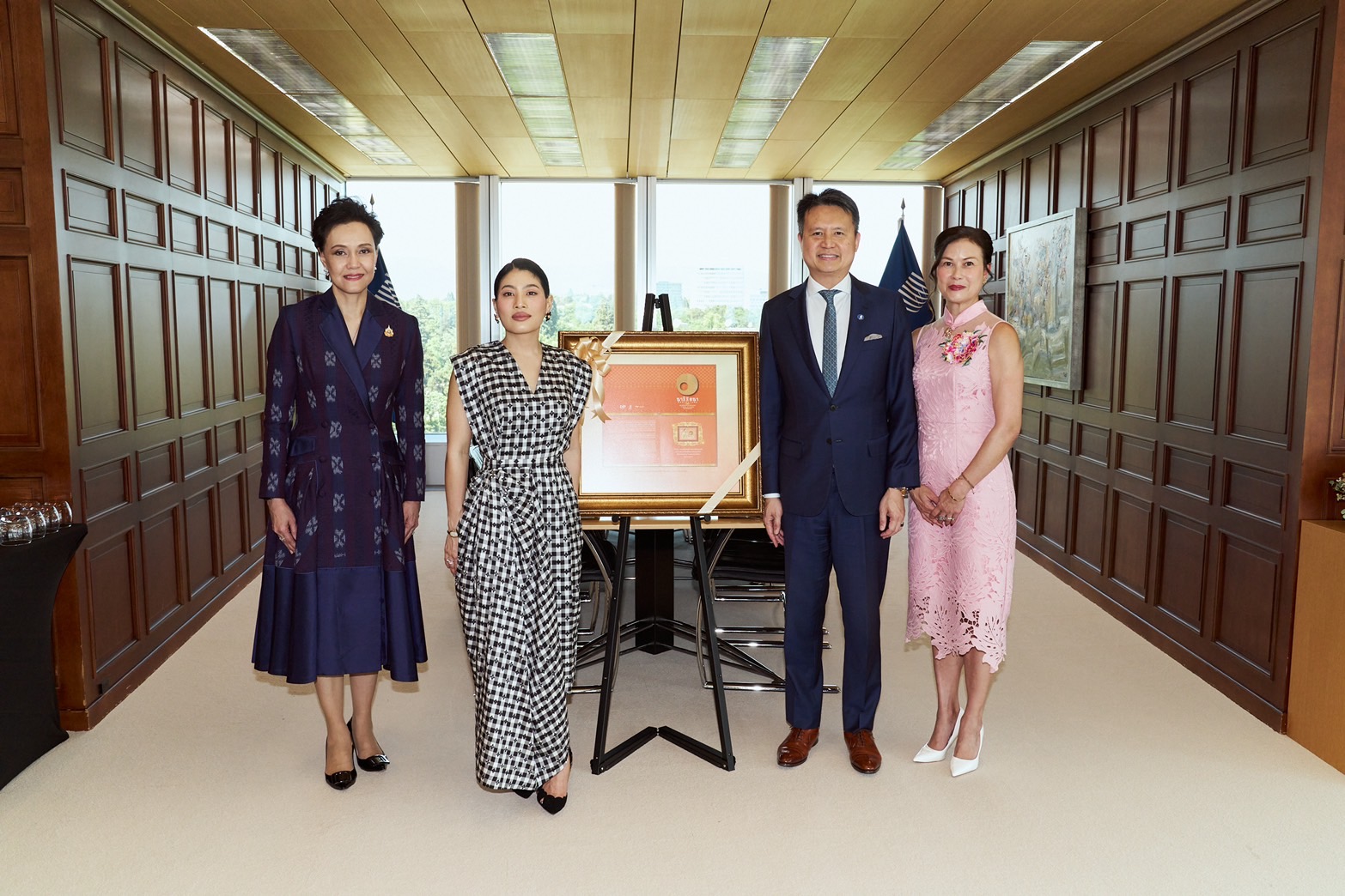  สมเด็จพระเจ้าลูกเธอ เจ้าฟ้าสิริวัณณวรี นารีรัตนราชกัญญา เสด็จไปยังอาคารสำนักงานใหญ่ องค์การทรัพย์สินทางปัญญาโลก (World Intellectual Property Organization) หรือ WIPO นครเจนีวา สมาพันธรัฐสวิส