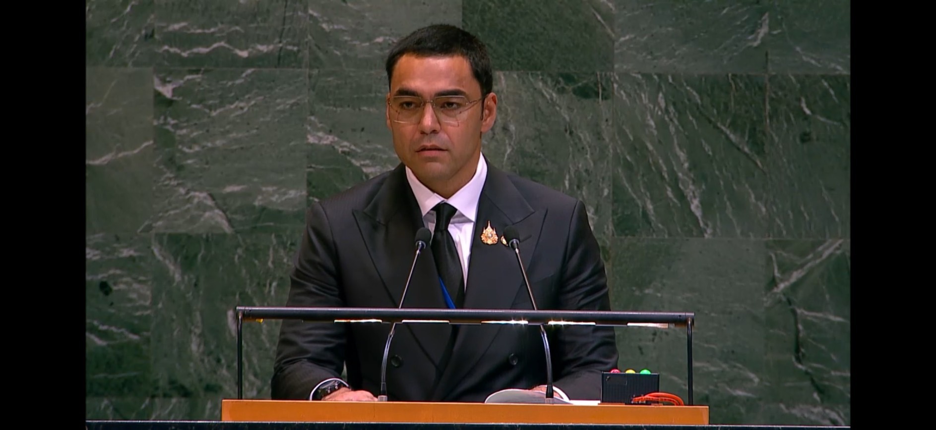 &ldquo;เจเศรษฐ์&rdquo; นำทีมไทยขึ้นเวที UN ร่วมขับเคลื่อนเป้าหมายโลก ลดผู้เสียชีวิตจากอุบัติเหตุทางถนน 50% ภายในปี 2573