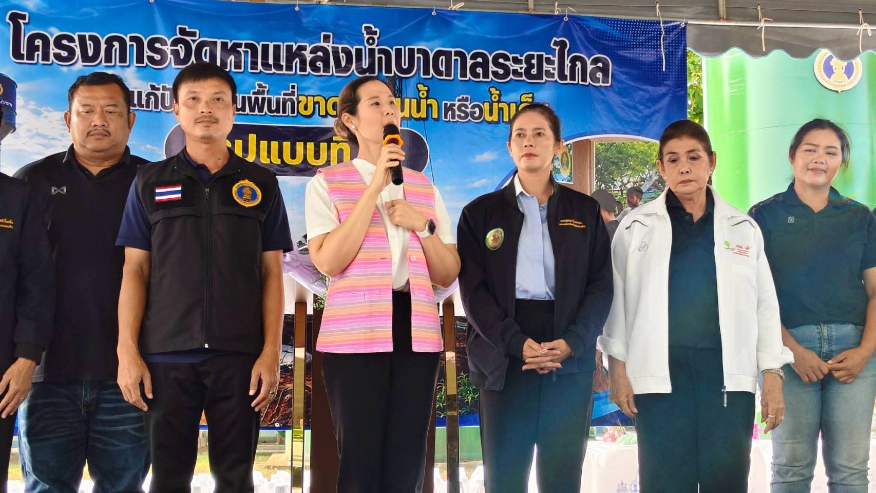 ราชบุรีเดินหน้าแก้ปัญหาภัยแล้ง-น้ำเค็ม ตามโครงการจัดหาแหล่งน้ำบาดาลระยะไกล พื้นที่ ต.สามเรือน อ.เมืองราชบุรี