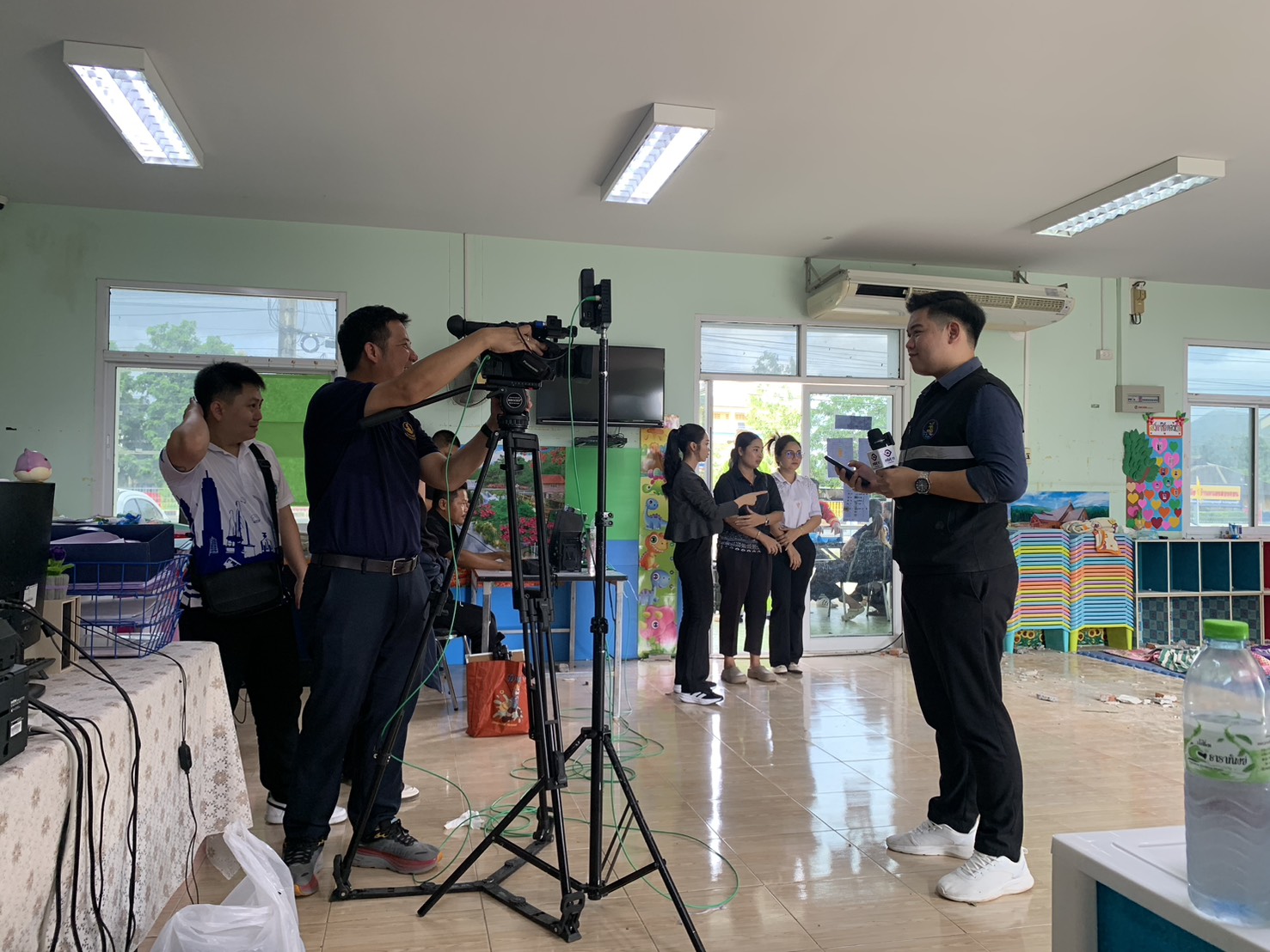 ทีมข่าว NBT กาญจนบุรีได้ลงพื้นที่ติดตามสถานการณ์พร้อมเตรียมรายงานเข้าส่วนกลาง